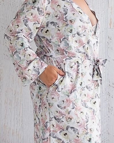 Esme Night Gown with pockets for maternity, breastfeeding and beyond from Flourish Maternity NZ online shop