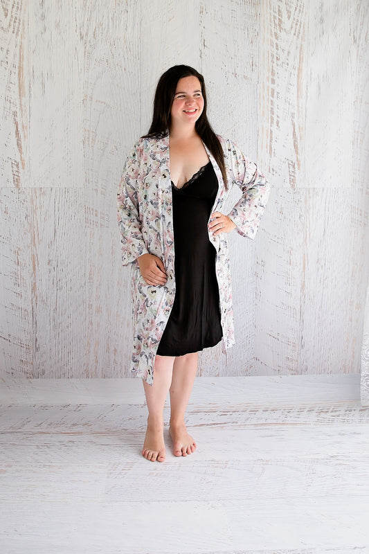 Esme Night Gown for maternity, breastfeeding and beyond from Flourish Maternity NZ online shop 