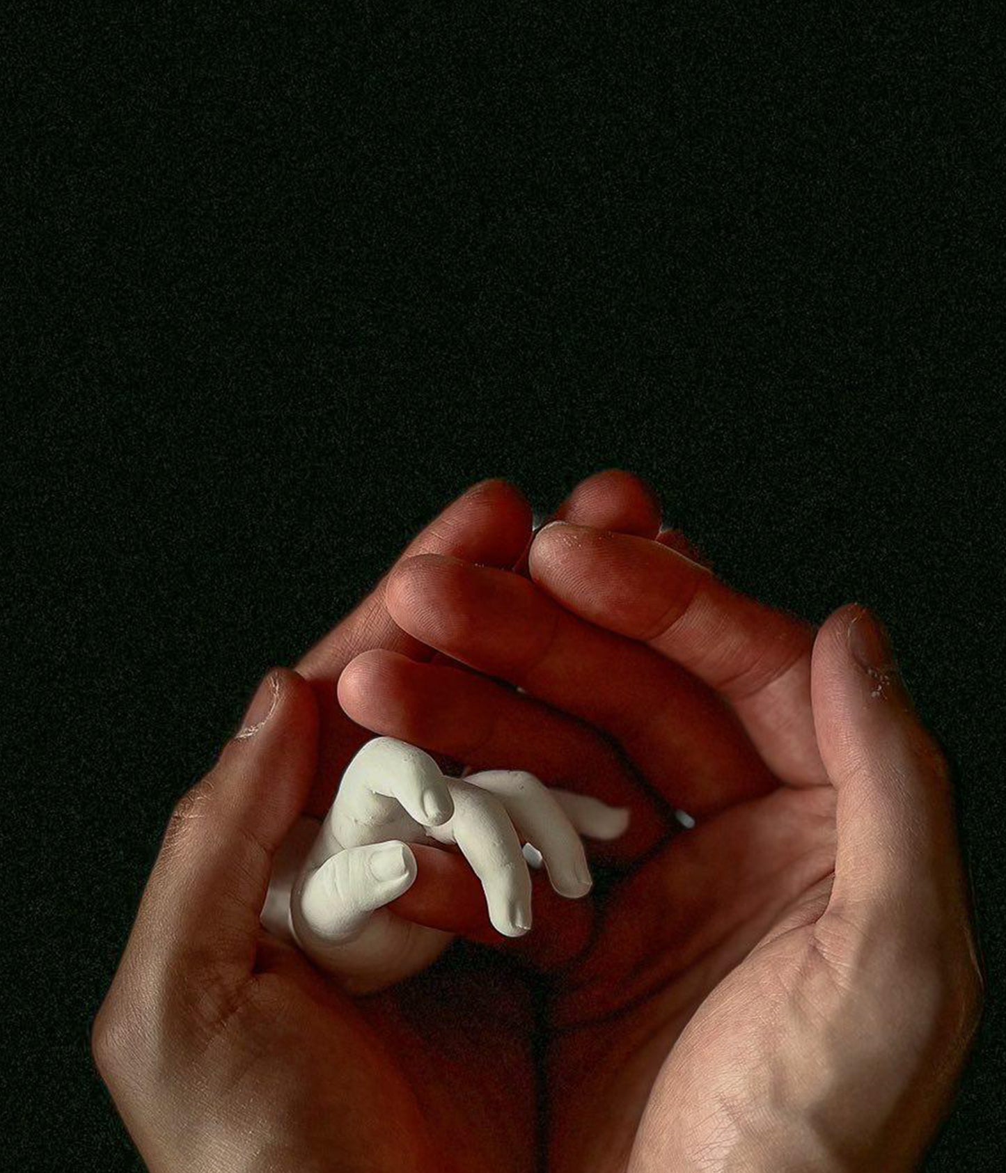 Baby keepsake casting kit hands and/or feet. Flourish Maternity NZ.