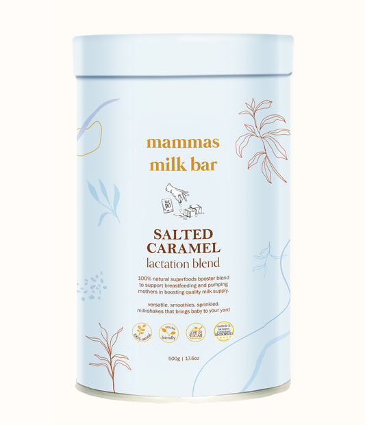 Flourish Maternity - Salted caramel lactation blend mammas milk bar nz