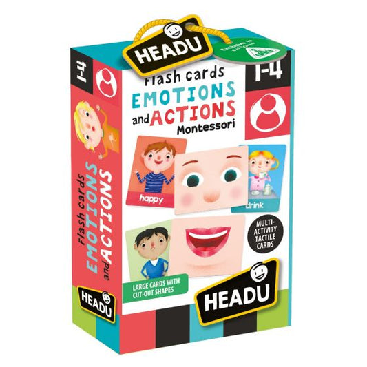 Flashcards Emotions and Actions Montessori