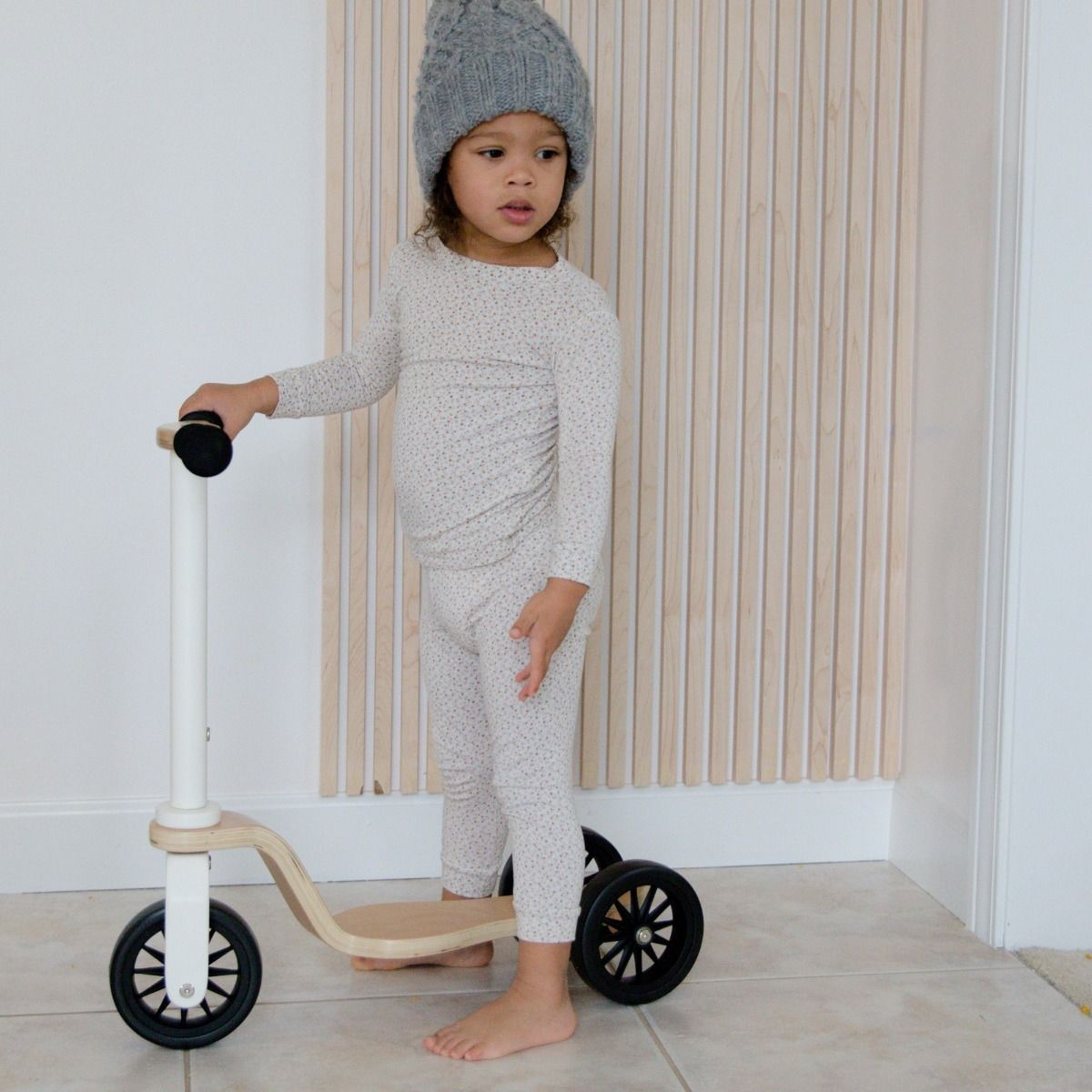 Wooden kinderfeets scooter. Quality wooden toys NZ