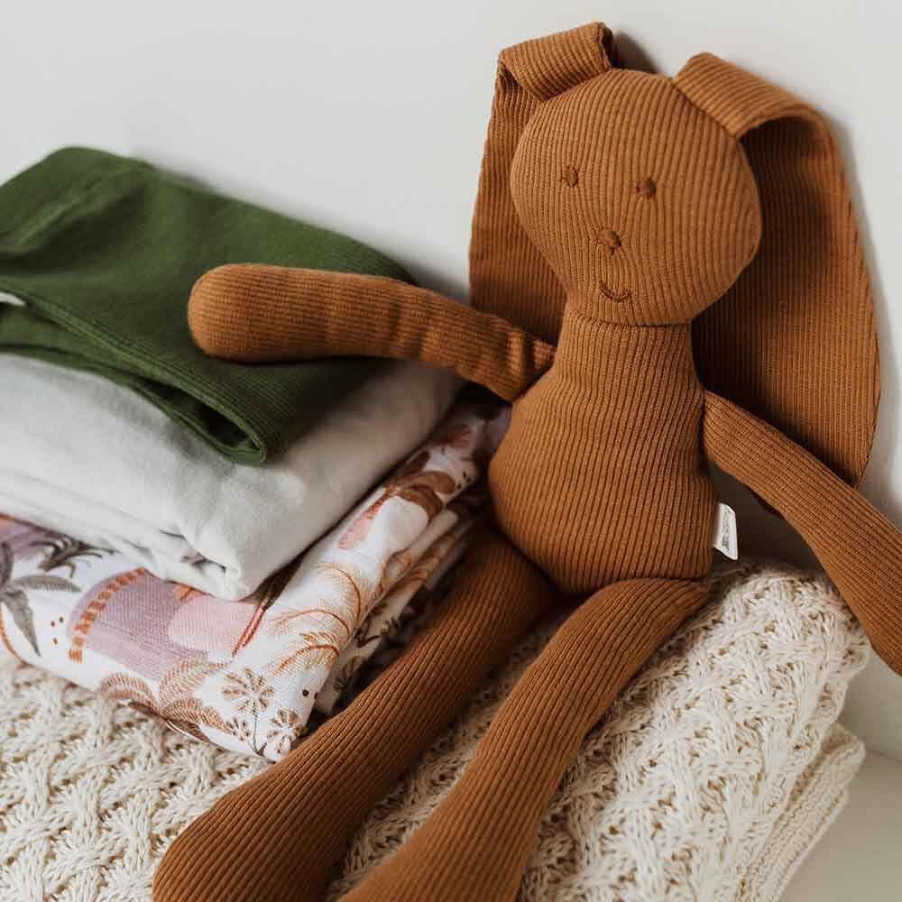 Snuggle Hunny Comforter Bronze. Baby cuddly NZ
