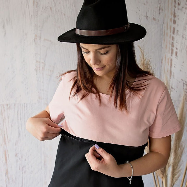 Breastfeeding top nz. Breastfeeding tshirt nz. Breastfeeding Clothes NZ