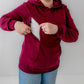 Cherry Breastfeeding Hoodie