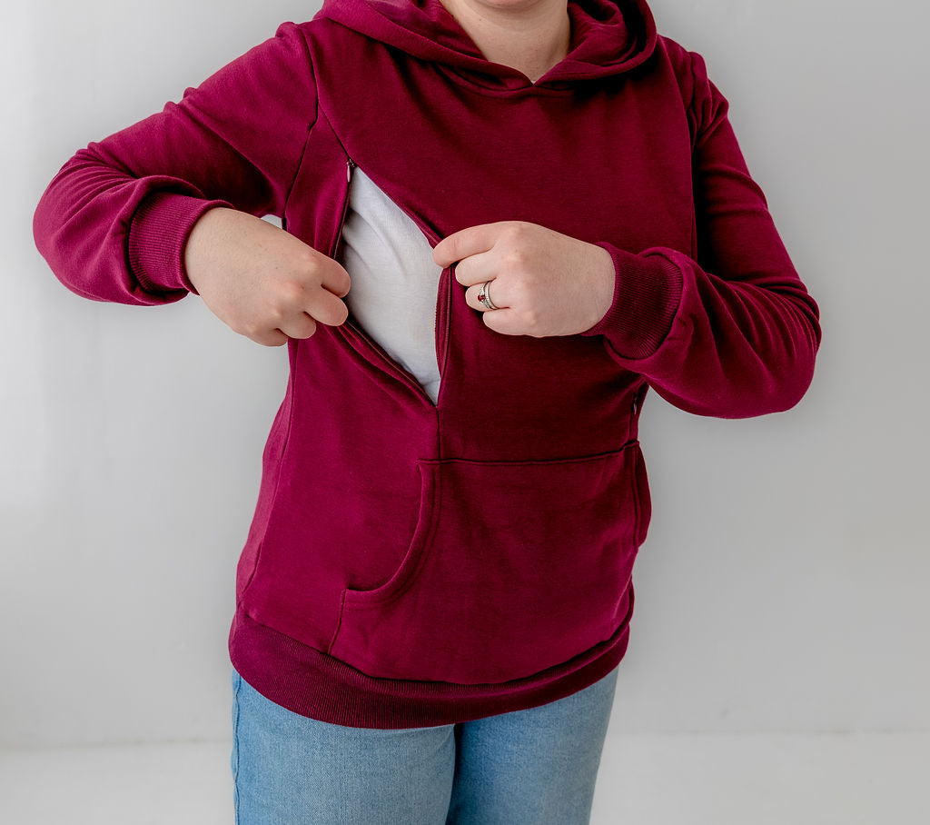 Cherry Breastfeeding Hoodie