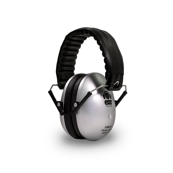 EM's Earmuffs for Kids. Silver. Shop online at Flourish Maternity New Zealand. Mums and baby shop NZ.
