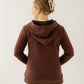 Chocolate Brown Breastfeeding Hoodie