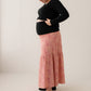 Floral Pink Maxi Skirt - Bump Friendly