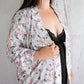 Esme Night Gown detail for maternity, breastfeeding and beyond from Flourish Maternity NZ online shop 