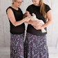 Maxi Maternity Skirt - Vintage Bloom-Flourish Maternity Breastfeeding Dresses NZ Maternity Dresses New Zealand online mum and baby shop.