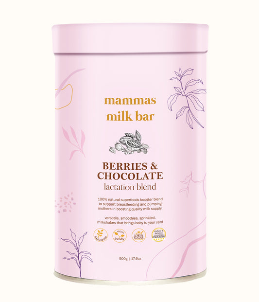 Flourish Maternity NZ - Berries and chocolate lactation blend