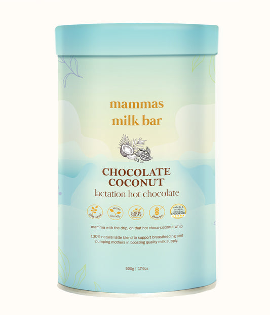 Flourish Maternity NZ - Hot chocolate lactation powder. Lactation Blend NZ. How to boost your milk supply