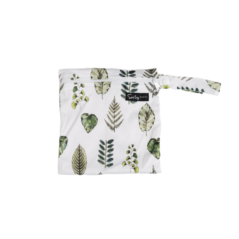 Nestling Mini Wet Bag - NZ Leaves. From Flourish Maternity New Zealand online mum and baby shop