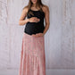 Maternity Maxi Skirt - Coral Crush-Flourish Maternity Breastfeeding Dresses NZ Maternity Dresses NZ