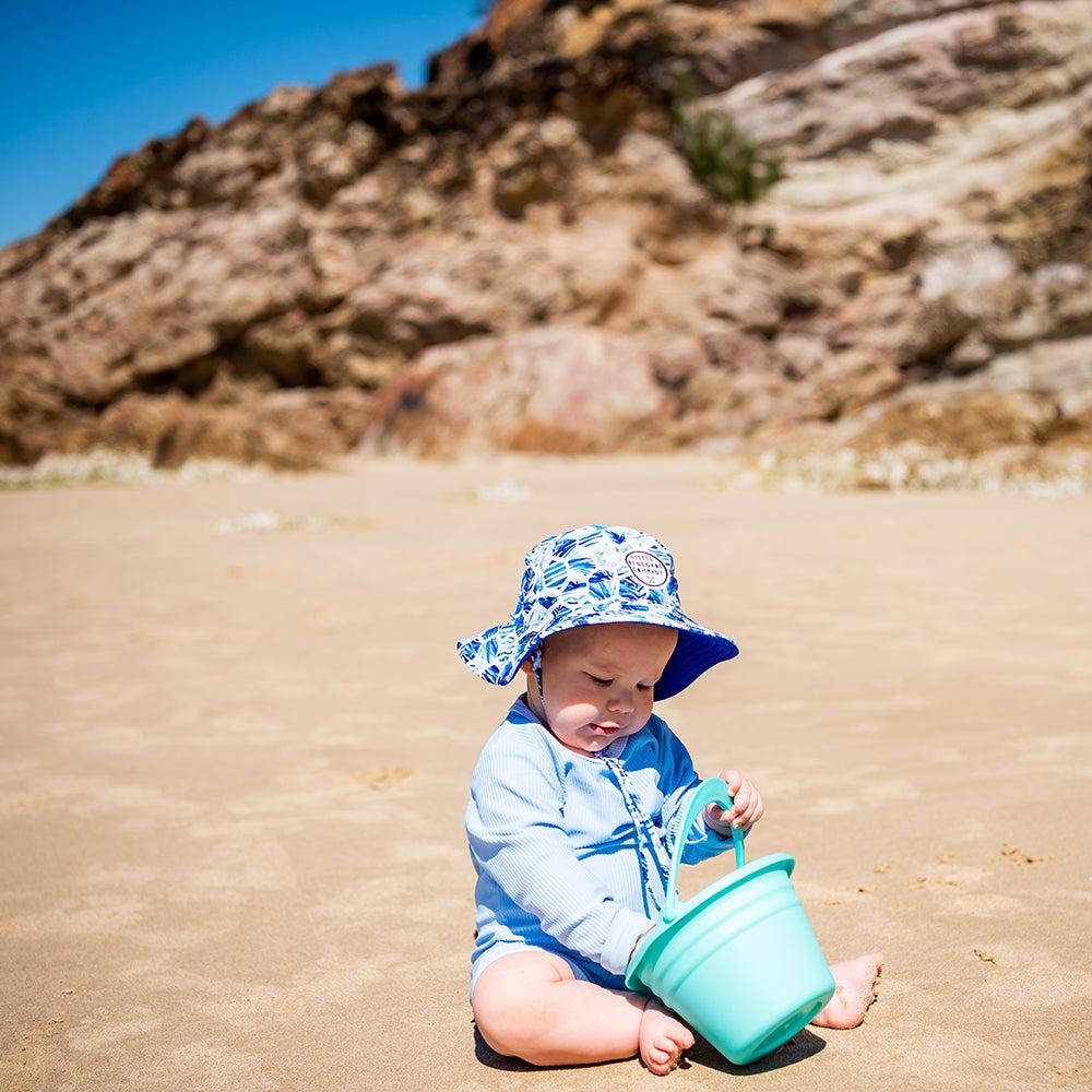 Baby and childrens swim hats New Zealand. Flourish Maternity