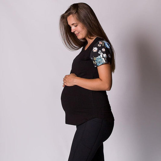 Floral Maxi Maternity Skirt NZ - The Most Comfortable Skirt – Flourish  Maternity
