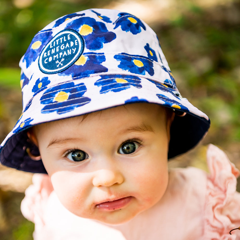 Baby and childrens bucket hats NZ Little Renegade Company