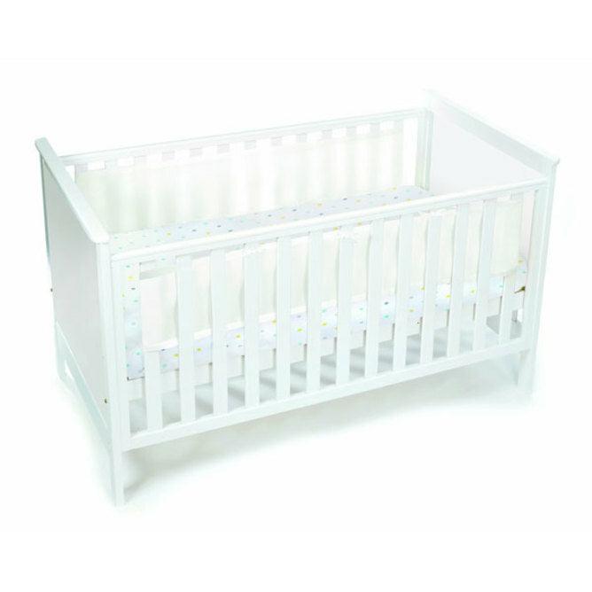 Breathable Mesh Cot Liner 4 Sides Bumper Pads Flourish Maternity