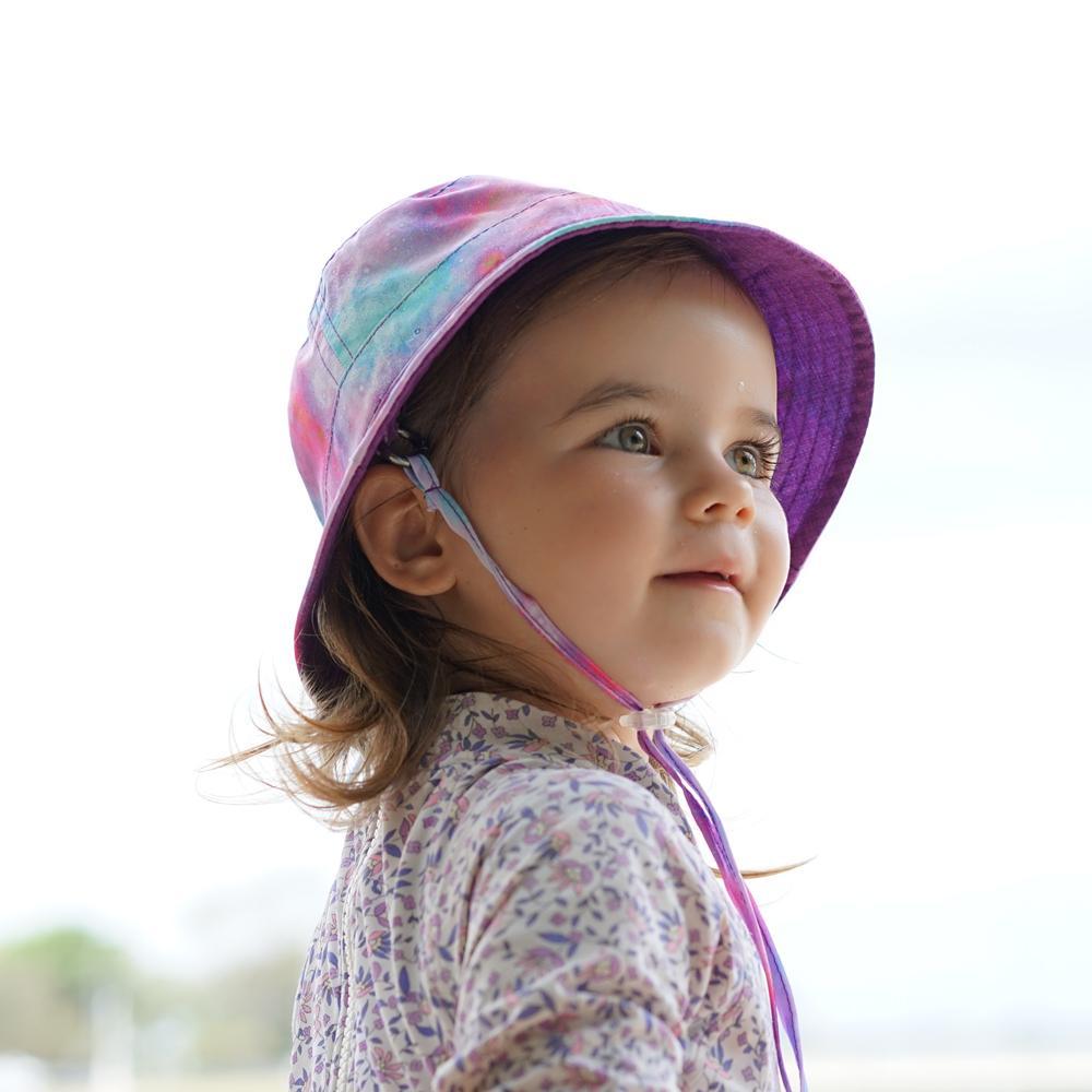 Cotton Candy Reversible Bucket Hat-Little Renegade Company- baby store NZ Flourish Maternity