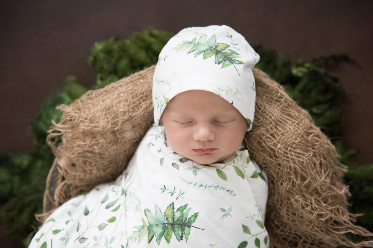 Enchanted Jersey Wrap and Beanie Set-Snuggle Hunny Kids-Baby store NZ Flourish Maternity