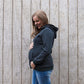 Breastfeeding Hoodie. Maternity Hoodie. Jade Nursing Hoodie.  Maternity Jumper. Flourish Maternity Designed in NZ