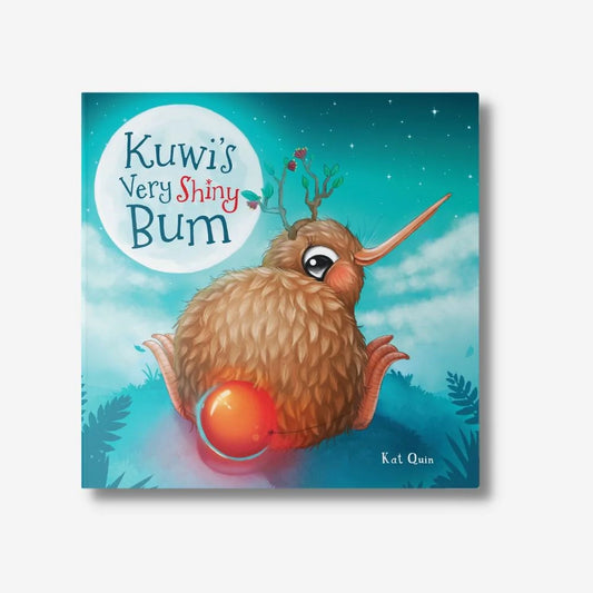 NZ Christmas Story. Kuwi's very shiny bum. NZ Author