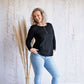 Breastfeeding and maternity long sleeve top NZ