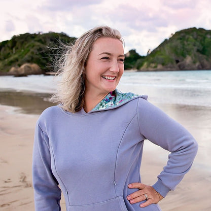 g Hoodie NZ. Maternity Hoodie NZ. Flourish Maternity Breastfeeding clothing nz