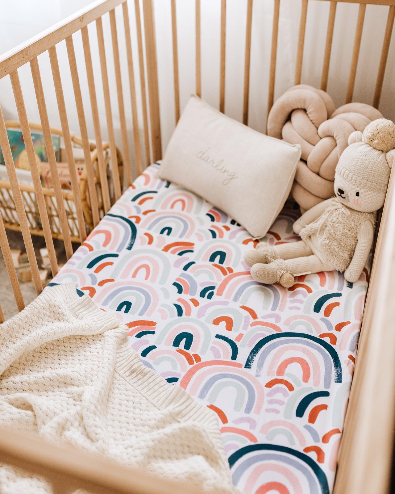 Fitted cot sheets on sale nz