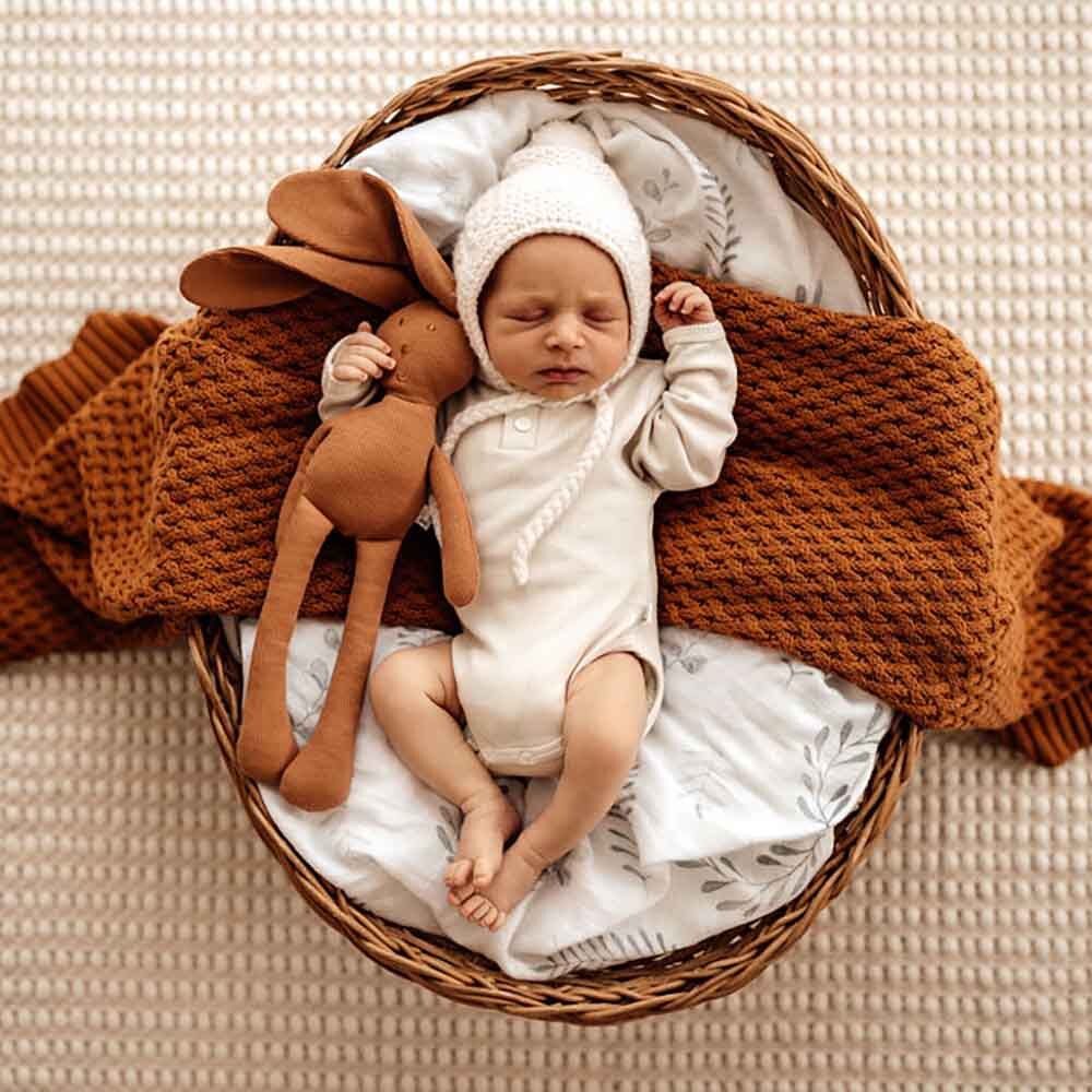 Snuggle Hunny Comforter Bronze. Baby cuddly NZ