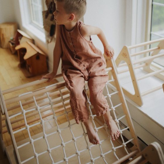Wooden toddler climbing frame. Wooden toys nz